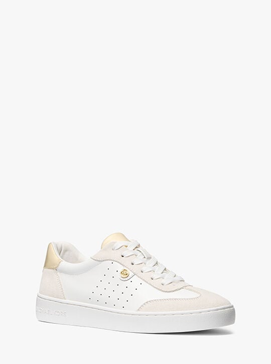 michael kors scotty leather sneaker