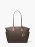 michael kors marilyn medium logo tote bag