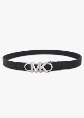 michael kors reversible logo belt