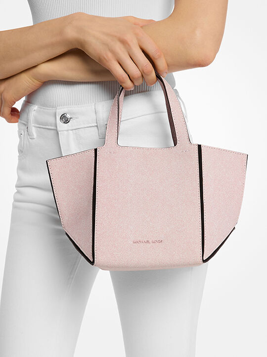 حقيبة جوردي صغيرة من الجلد بطبعة الدنيم بمناسبة رأس السنة القمرية الجديدة michael kors حقيبة جوردي صغيرة من الجلد بطبعة الدنيم بمناسبة رأس السنة القمرية الجديدة