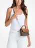 michael kors tribeca extra small signature logo satchel