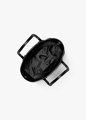 michael kors eva extra small saffiano leather convertible tote bag