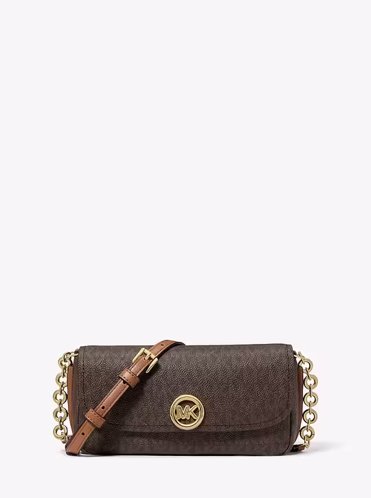 michael kors nolita small signature logo crossbody bag