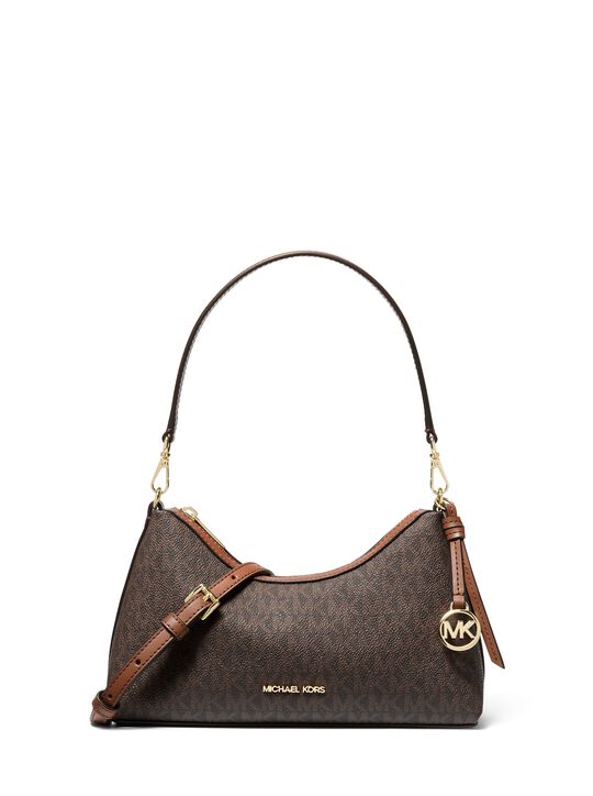 Sammy Small Signature Logo Convertible Crossbody Bag michael kors sammy small signature logo convertible crossbody bag