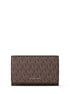 Jet Set Large Signature Logo Wallet michael kors jet set large signature logo wallet