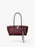michael kors hamilton moderne small leather satchel