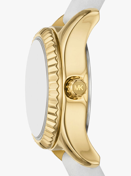 Micro Lexington Leather Watch michael kors micro lexington leather watch