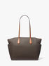 michael kors marilyn medium logo tote bag