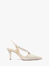 michael kors jaida leather pump
