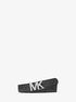 michael kors reversible logo buckle belt