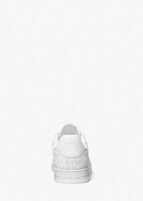 michael kors keating signature logo sneaker