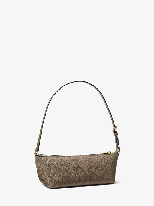 michael kors laila small signature logo pochette