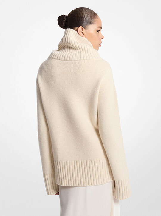 michael kors cashmere turtleneck sweater