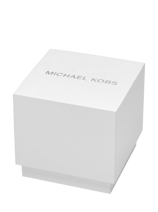 michael kors petite chelsea pav  two tone watch