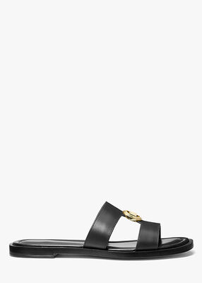 michael kors erin leather sandal