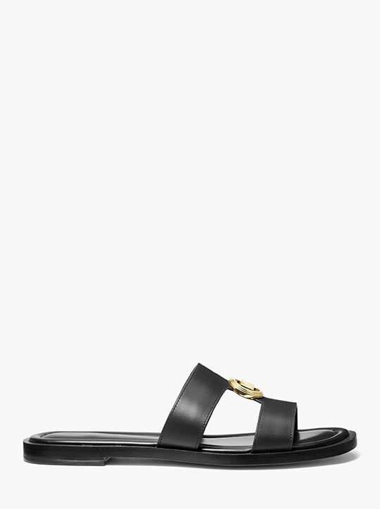 michael kors erin leather sandal