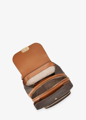 michael kors حقيبة ظهر كينسينجتون متوسطة الحجم بشعار الماركة