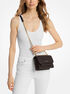 michael kors claire small pebbled leather convertible shoulder bag