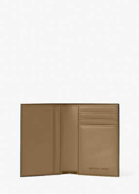 michael kors hudson signature logo folio card case