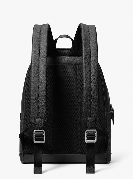 michael kors cooper signature logo backpack