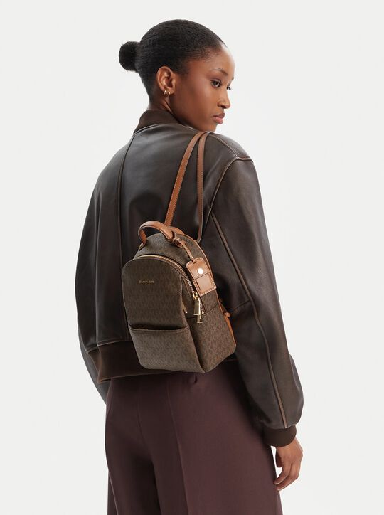 michael kors sable signature backpack
