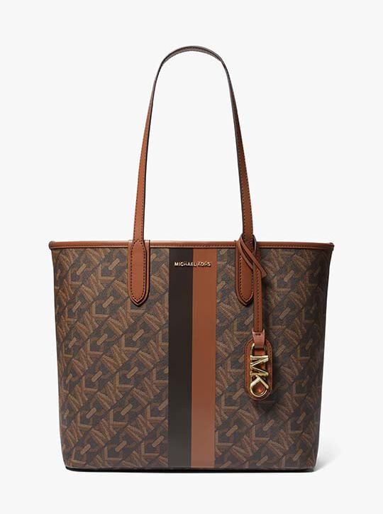 Eliza Large Empire Signature Logo Tote Bag | Michael Kors Official 