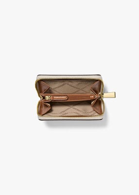 michael kors حافظة بطاقات جيت سيت صغيرة بسحاب