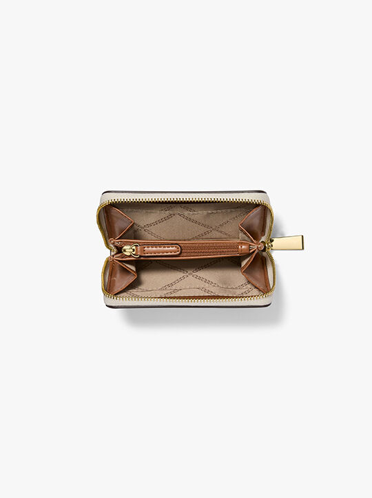 michael kors حافظة بطاقات جيت سيت صغيرة بسحاب