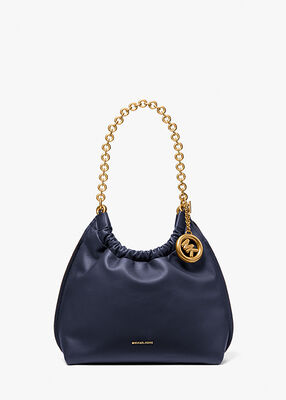 michael kors indie medium leather pochette
