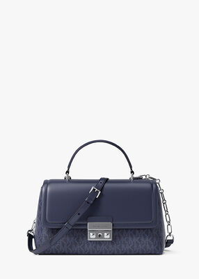 michael kors حقيبة تريبيكا صغيرة جدًا بشعار الماركة