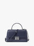 michael kors tribeca extra small signature logo satchel