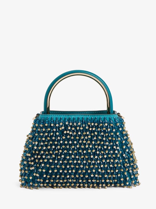Limited-Edition Rosie Extra-Small Embellished Satin Bucket Bag michael kors limited edition rosie extra small embellished satin bucket bag