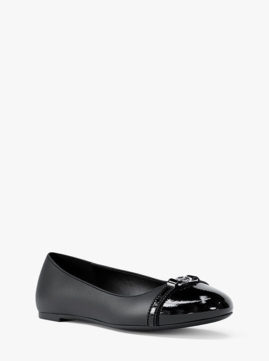 Mandy Leather Moccasin michael kors mandy leather moccasin