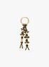 Embellished Floral Bag Charm michael kors embellished floral bag charm