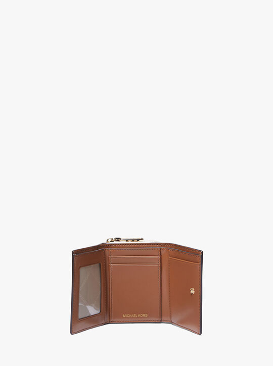 michael kors empire signature logo tri fold wallet