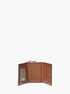 michael kors empire signature logo tri fold wallet