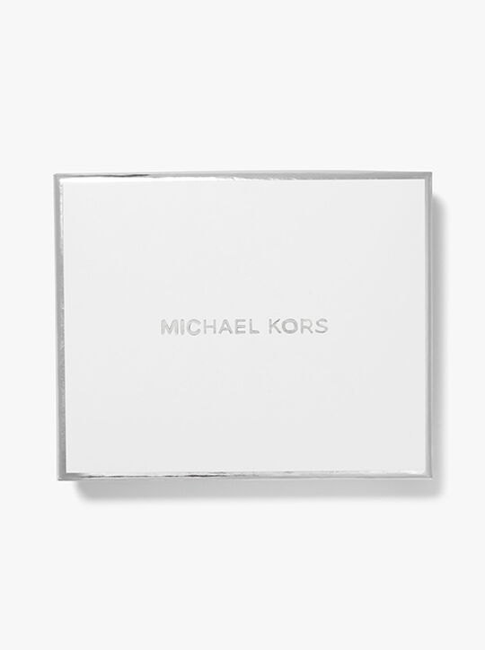 michael kors colby small leather tri fold wallet