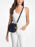 Josie Medium Whipstitched Suede Saddle Bag michael kors josie medium whipstitched suede saddle bag