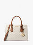 michael kors sheila medium logo satchel