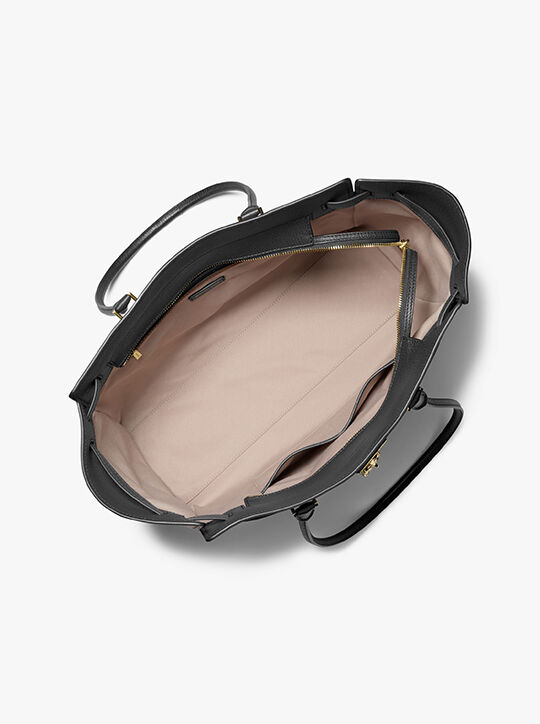 michael kors حقيبة هاميلتون مودرن كبيرة من الجلد