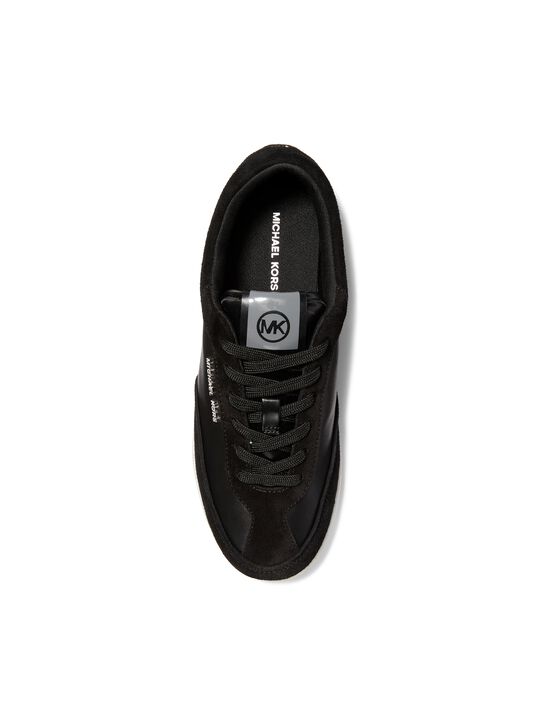 michael kors nolan suede and leather sneaker