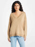 michael kors wool v neck sweater
