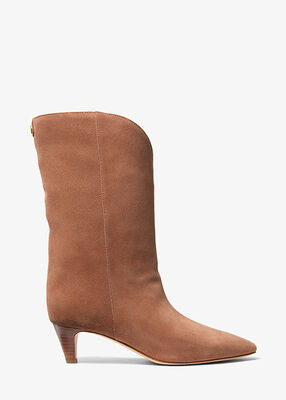 michael kors daniela suede boot