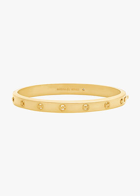 michael kors logo bangle bracelet