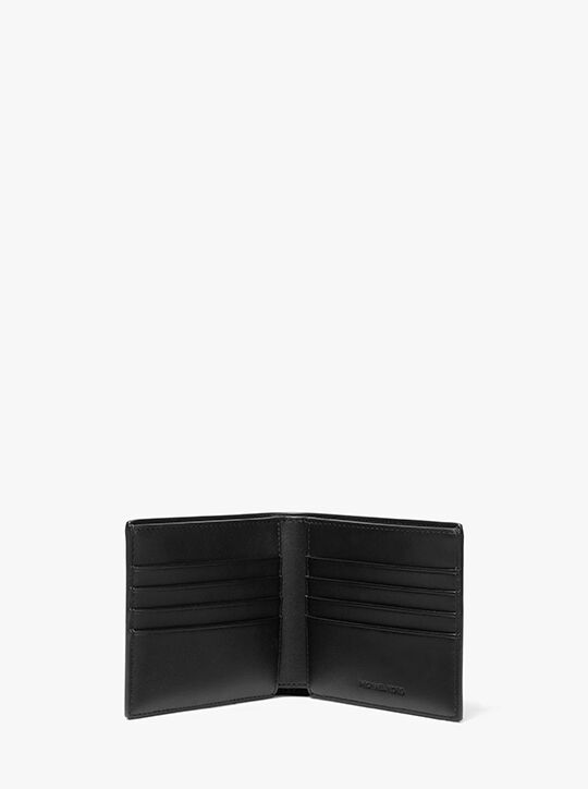 michael kors signature logo wallet and belt gift set