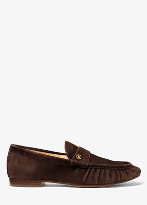 michael kors jennings suede loafer
