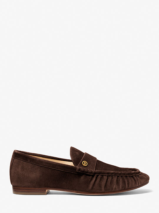 michael kors jennings suede loafer
