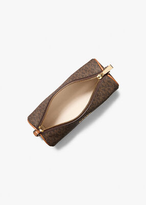 michael kors izzy small signature logo barrel pochette