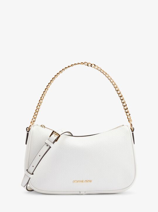 حقيبة كارميلا متوسطة الحجم من الجلد المحبب قابلة للتحويل michael kors حقيبة كارميلا متوسطة الحجم من الجلد المحبب قابلة للتحويل