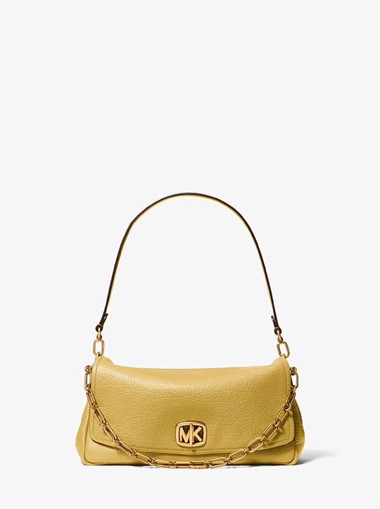 Bryant Large Textured Leather Convertible Shoulder Bag michael kors bryant large textured leather convertible shoulder bag